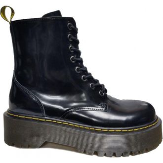 Ботинки Dr.Martens Jadon на толстой подошве лакированные черные в Белгороде