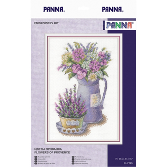 Набор для вышивания PANNA Цветы Прованса, C-7125