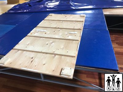 Помост сборно-разборный «Соревновательный» 11х11х 0,5 м