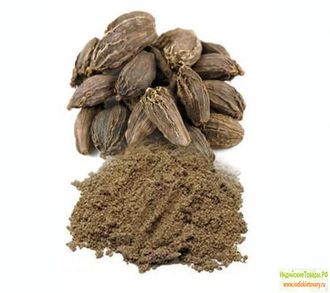 &quot;Кардамон черный молотый&quot;, производство Индии, 25 грамм (Cardamom Black Powdered) 25gm