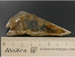 Гипс, кристалл, Россия, Ставропольский край  (74*29*11 мм, 25 г) №29485