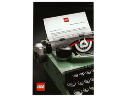 LEGO Ideas Typewriter Letter Booklet, n/a (6371011)