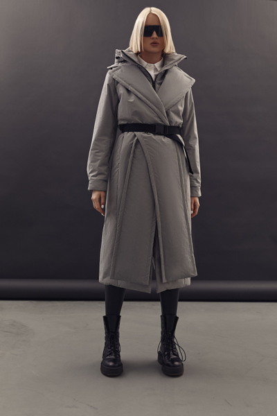 Парка Zhilet Серая