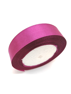 Лента атласная, 25 мм, цвет малиновый арт. 29