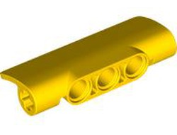 Technic, Panel Curved 2 x 5 x 1, Yellow (7101 6520937)