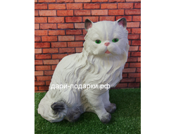 КОШКА персидкая - приносит удачу в дом! 34*33см    1,3кг    полистоун Россия 1170-012222