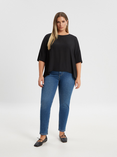 Топ свободный (беж, черный)