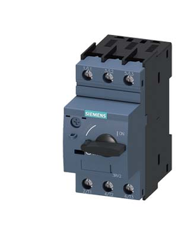 3RV2021-0HA10 ВЫКЛЮЧАТЕЛЬ АВТОМАТИЧЕСКИЙ ДЛЯ ЗАЩИТЫ ЭЛЕКТРОДВИГАТЕЛЯ, ТИПОРАЗМЕР S0, КЛАСС РАСЦЕПЛЕНИЯ 10, РЕГ. РАСЦЕПИТЕЛЬ ПЕРЕГРУЗКИ 0.55... 0.8A, УСТАВКА РАСЦЕПИТЕЛЯ МАКСИМАЛЬНОГО ТОКА 10A