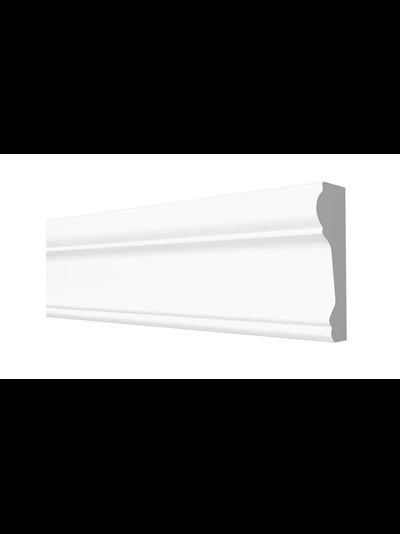 Молдинг Decor Dizain 147A, дюрополимерный, влагостойкий, под покраску, длина 2 м