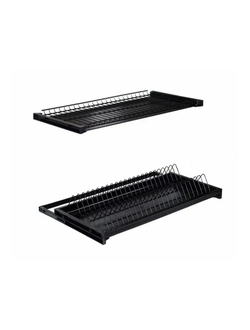 Комплект посудосушителя с РАМКОЙ BINOM 600mm черный (2 поддона)