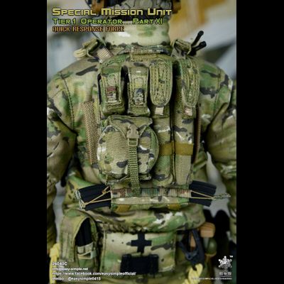БОЕЦ СИЛ СПЕЦИАЛЬНЫХ ОПЕРАЦИЙ США - Коллекционная ФИГУРКА 1/6 scale SMU Tier 1 Operator Part XI Quick Response Force (26040C) - Easy&amp;Simple