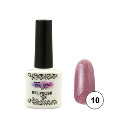 Гель-лак FOR YOU Disco Nude № 10
