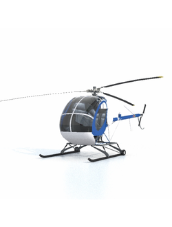 вертолеты Вертолет частный huges 269c