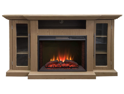 Электрокамин Элтон LUX DN с очагом Sparta 25.5 LED