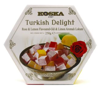 KOSKA Рахат-лукум Роза/лимон, 250 гр