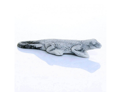 Ящерка маленькая, литьевой мрамор.ОПТ