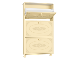 АС-46  Тумба для обуви ваниль/ваниль