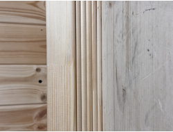 Угол деревянный клеёный 60х60 мм (3 метра)