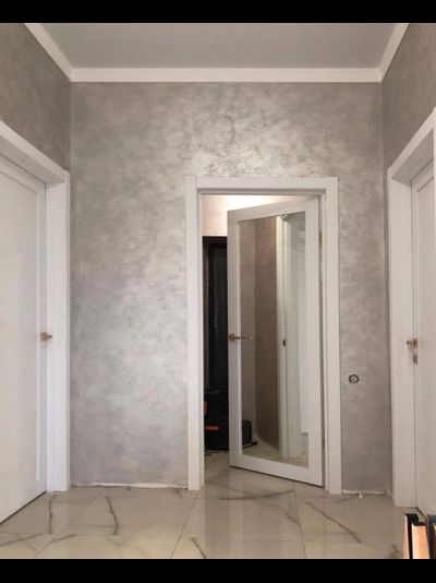 OPTIMA PORTE/ TURIN (ТУРИН) 501.2 БЕЛЫЙ СНЕЖНЫЙ/ ЗЕРКАЛО (С ДВУХ СТОРОН)