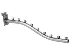 K008 Кронштейн на экономпанель 9 шариков хром