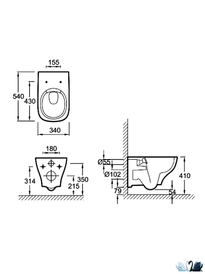 хУнитаз Jacob Delafon Struktura c инсталляцией - комплект E21771RU-00, сиденье микролифт, клавиша белая (E33131RU+EDE102+E70024+E4316-00)