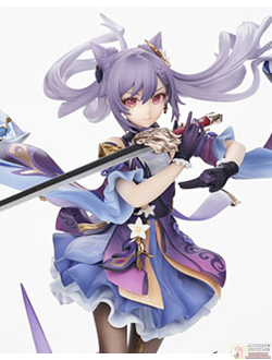 Фигурка 1/7 Кэ Цин (Keqing Driving Thunder Ver.)