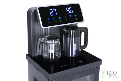Кулер с чайным столиком Тиабар Ecotronic TB33-LNR UV dark grey