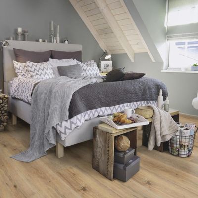 Виниловый пол Wineo 600 Wood XL LisbonLoft DB192W6 клеевой