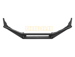 Передний силовой бампер серии Туризм на Mitsubishi L200 IV 2006-2014 (02.030.01)