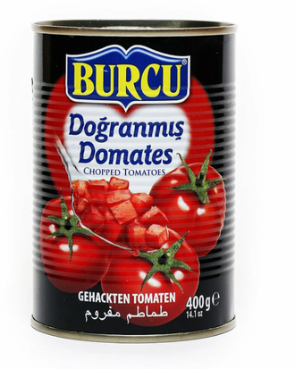 Нарезанные кубиками томаты, BURCU, гр