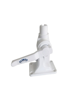 Крепление антенны Glomex RA115 основание 100x60мм на палубу резьба 1"x14 поворотное с фиксирующей ручкой из армированного нейлона