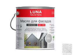 Масло для фасадов металлик LUNA 464