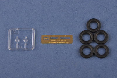 Сборная модель: (Hobby Boss 83883) Советский бронеавтомобиль БА-20 (мод. 1939 г.)