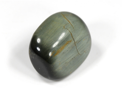 Кошачий глаз (кварцевый), галтовка, ЮАР (23*20*16 мм, 13 г) №28432