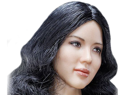 Женская голова (скульпт) 1/6  Asian  Headsculpt + VC 3.0 Female FX04 b head - VERYCOOL