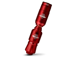 Роторная тату машинка Rocket Mini Pen & Wireless Battery red