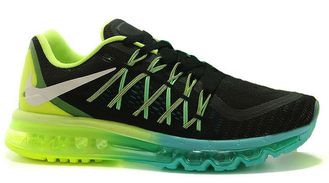 Nike Air Max 2016 чёрные с зеленым (41-45) Арт. 10М