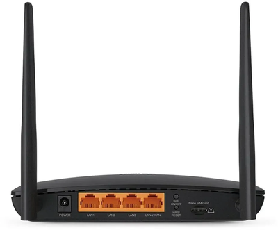 Wi-Fi роутер TP-Link Archer MR400, AC1200 Черный