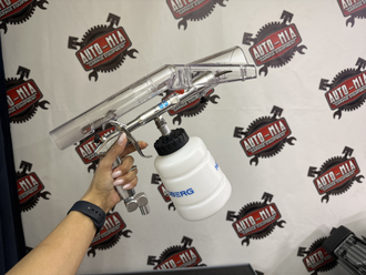 Пистолет моющий с металлической вращающейся насадкой, торнадор с комплектом насадок NORDBERG NP9008K1