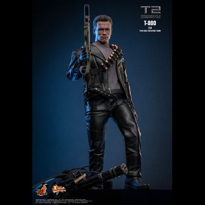 Терминатор Т-800 (Арнольд Шварценеггер, "Терминатор 2: Судный День") - Коллекционная фигурка 1/6 Terminator 2: Judgment Day (2.0) (MMS795) - Hot Toys