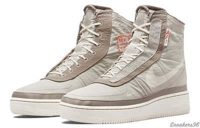NIKE AIR FORCE 1 SHELL HIGH BIEGE/Бежевые  Мужские (41-45)