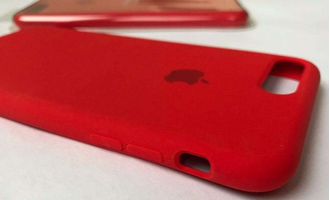 Чехол - накладка силиконовый Apple Silicone Case для iPhone 8/7 красный