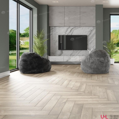 Кварцвиниловая плитка Alpine Floor Parquet LVT Дуб Натуральный Отбеленный купить на vinyl-laminat.ru