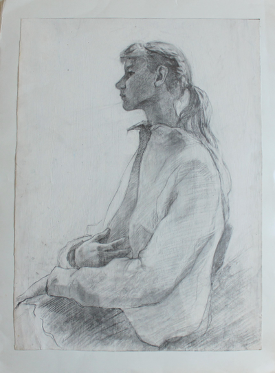 "Письмо" бумага карандаш 2001 год