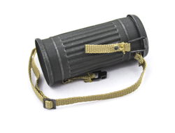 Контейнер для противогаза немецкий (металлический) времен Второй мировой войны 1/6 (D80124) - DID