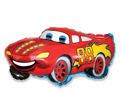 Фольгированная фигура "Гоночная машина " 32"