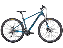 Горный велосипед Trinx M1000 Elite серо-черно синий, рама 16