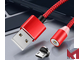 Магнитный USB-кабель (Micro USB)-Красный