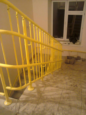 Лестничные ограждения для детского сада