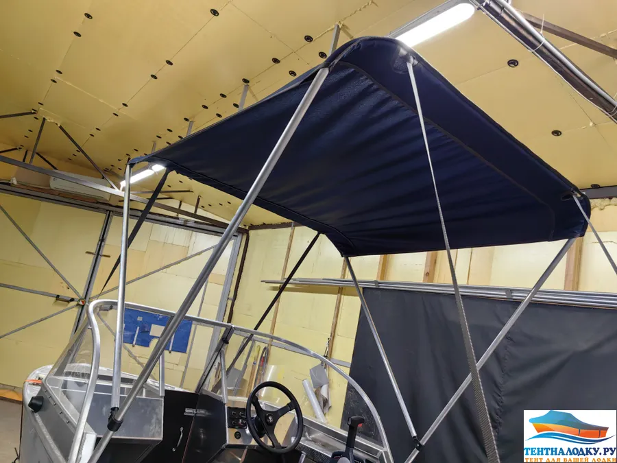 Биминитоп на лодку Вятбот 390